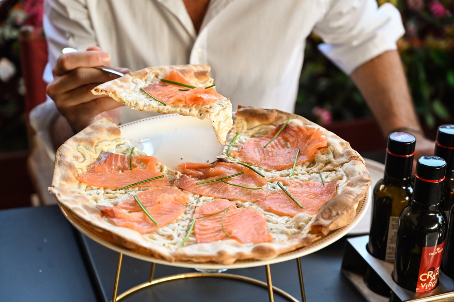Crazy Pizza Salmone