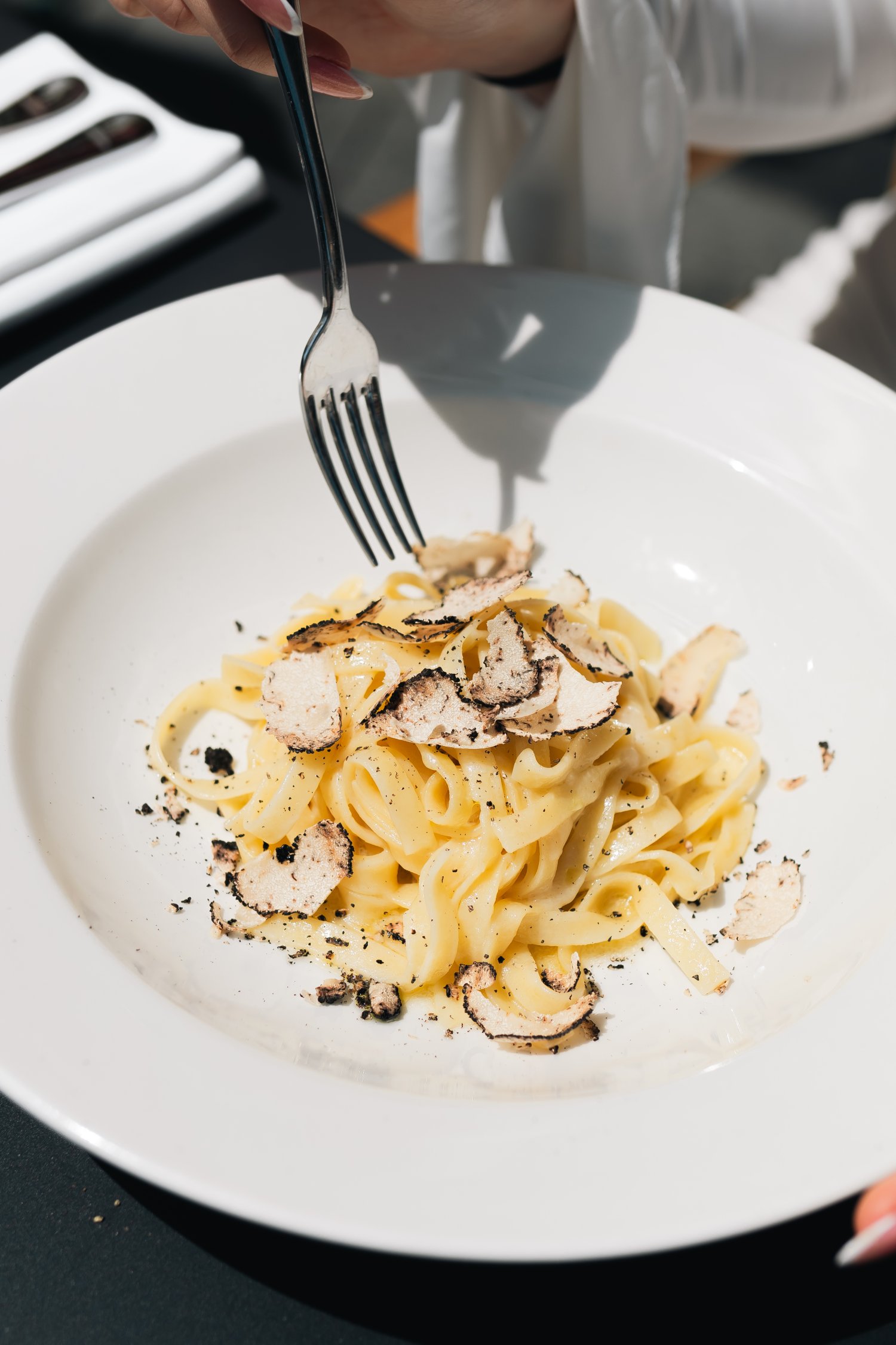 tagliatelle al tartufo